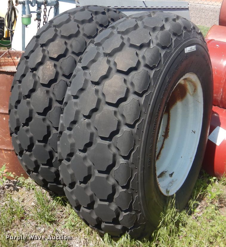 image for item IJ9403 (2) 18.4-26 tires and wheels
