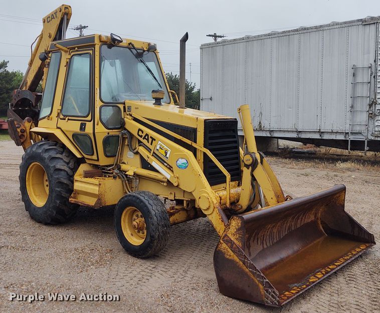 image for item IK9312 1988 Caterpillar 416  backhoe