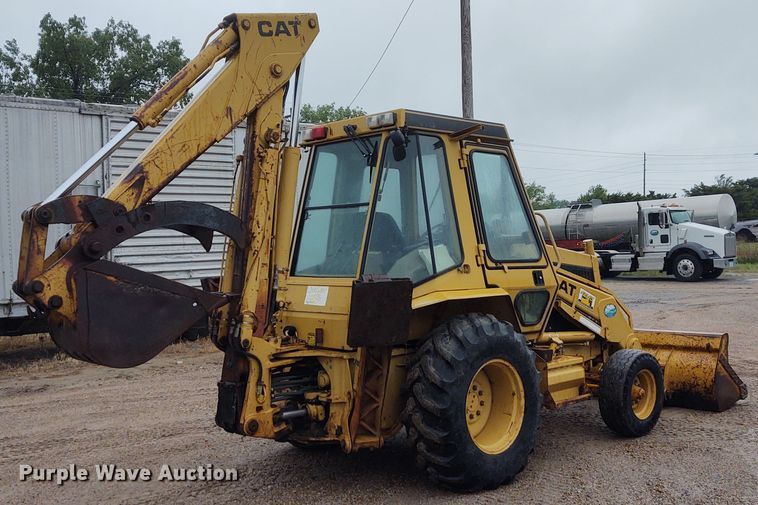 image for item IK9312 1988 Caterpillar 416  backhoe