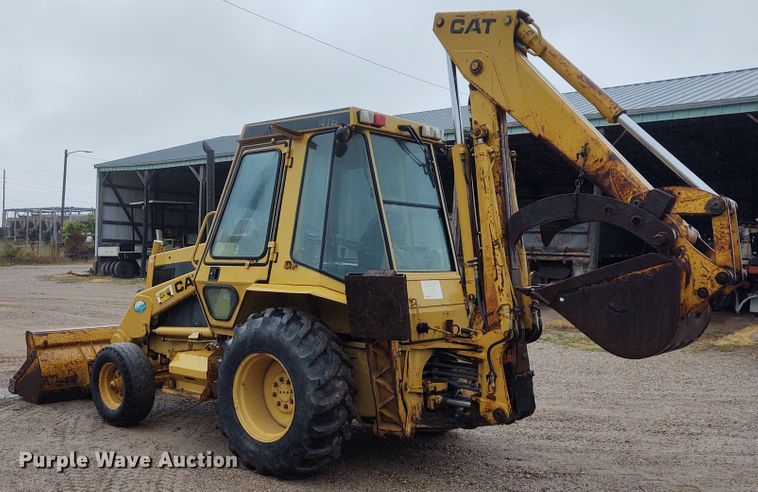 image for item IK9312 1988 Caterpillar 416  backhoe