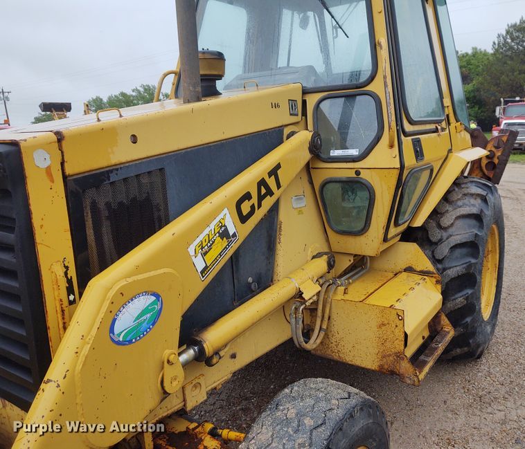 image for item IK9312 1988 Caterpillar 416  backhoe