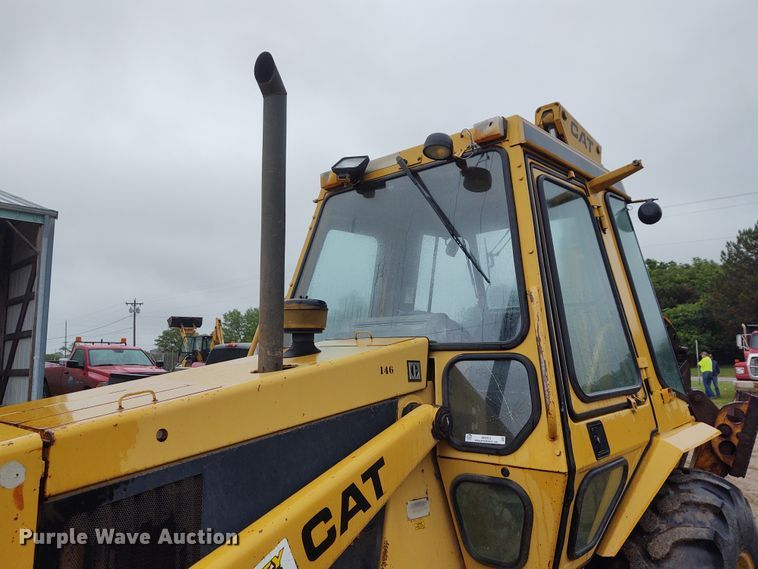 image for item IK9312 1988 Caterpillar 416  backhoe