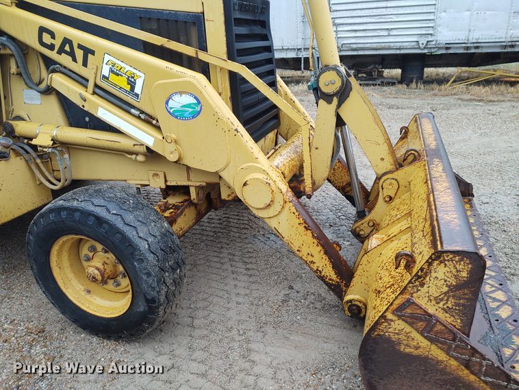 image for item IK9312 1988 Caterpillar 416  backhoe