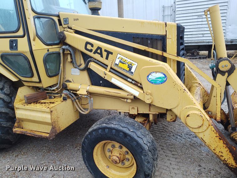 image for item IK9312 1988 Caterpillar 416  backhoe
