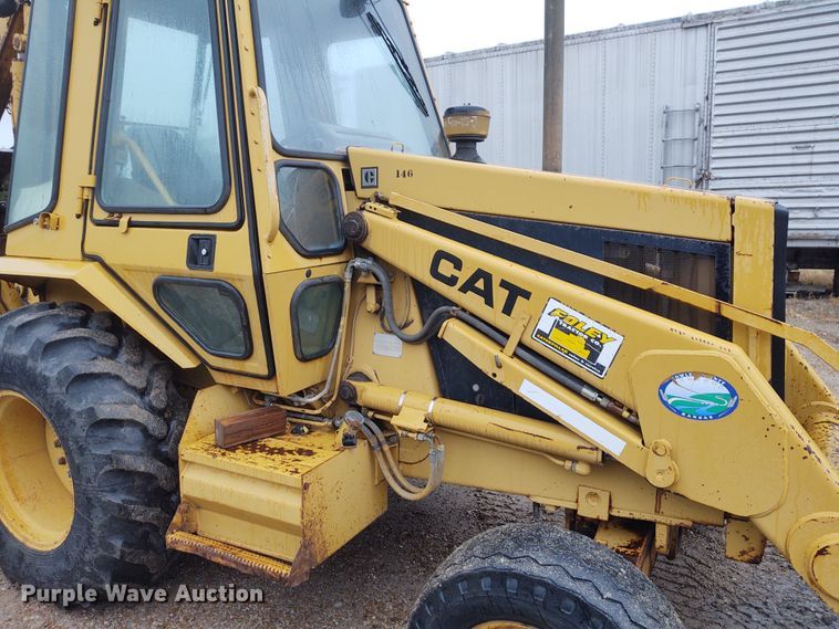 image for item IK9312 1988 Caterpillar 416  backhoe
