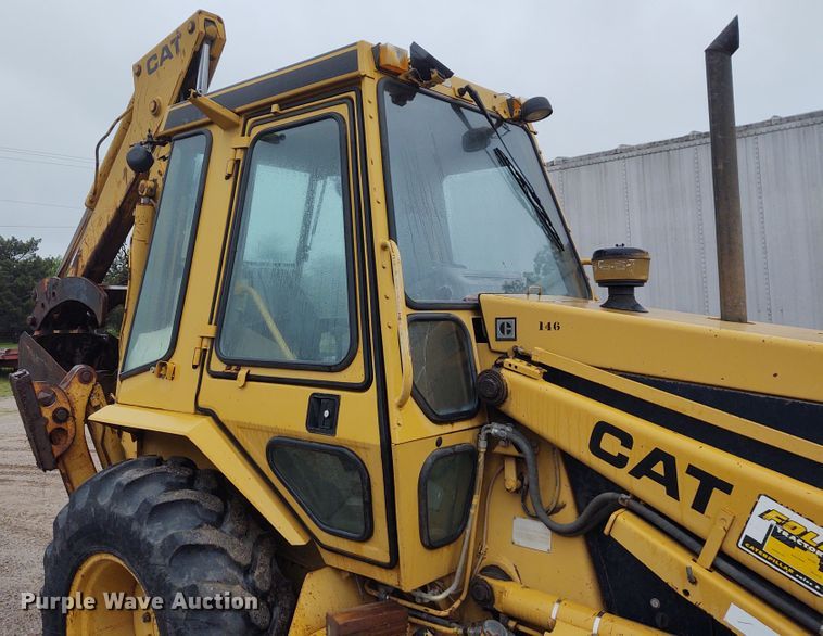 image for item IK9312 1988 Caterpillar 416  backhoe