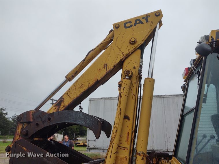 image for item IK9312 1988 Caterpillar 416  backhoe
