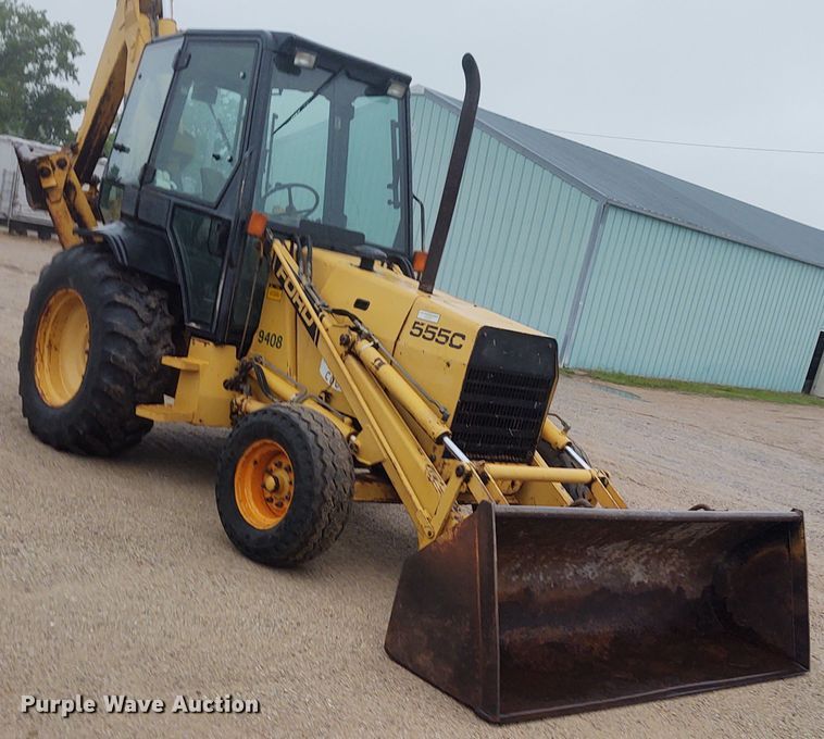 image for item IK9315 Ford 555C  backhoe