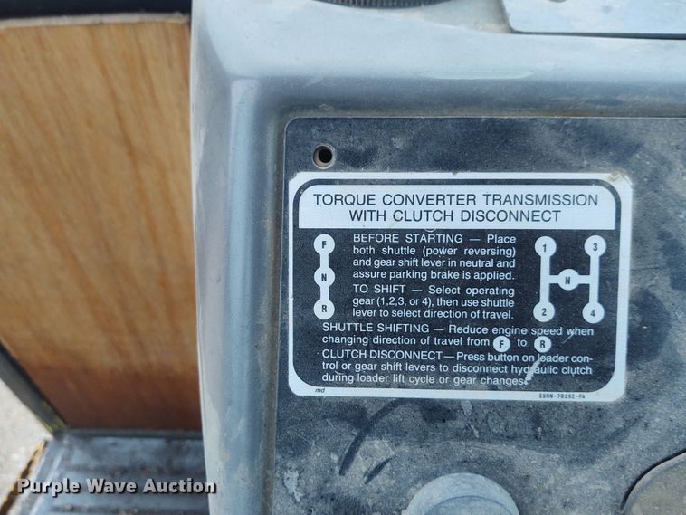 image for item IK9315 Ford 555C  backhoe