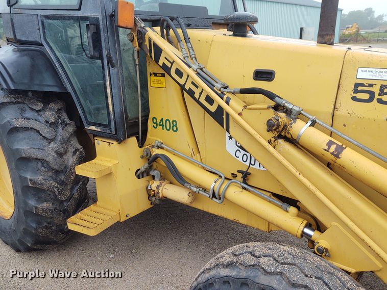 image for item IK9315 Ford 555C  backhoe
