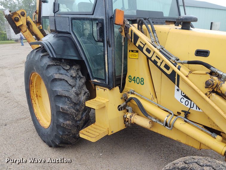 image for item IK9315 Ford 555C  backhoe