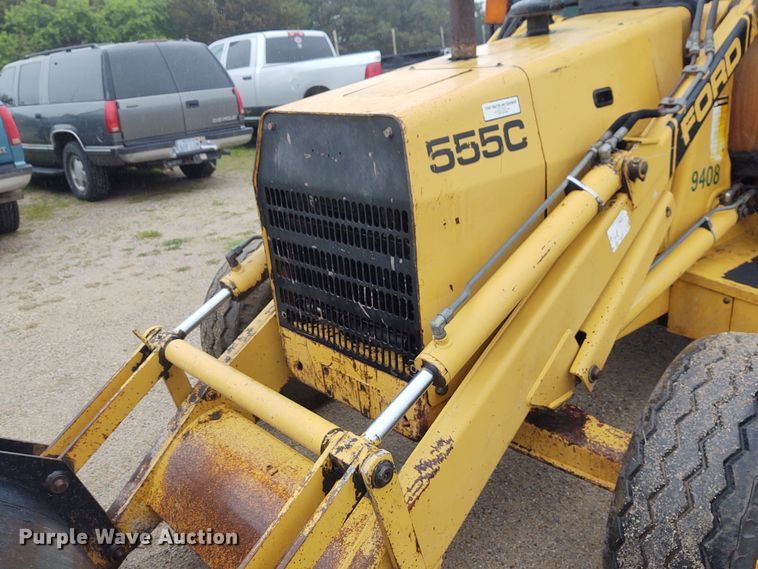 image for item IK9315 Ford 555C  backhoe
