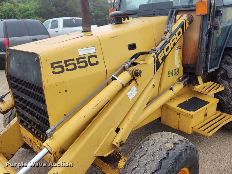 image for item IK9315 Ford 555C  backhoe
