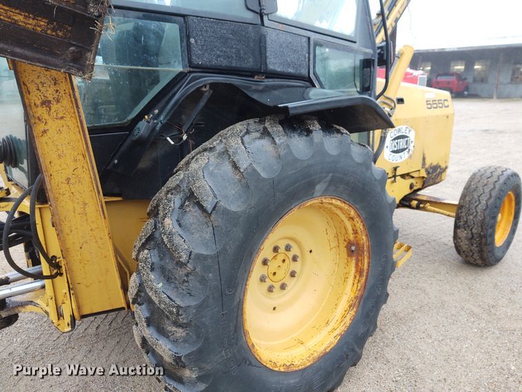 image for item IK9315 Ford 555C  backhoe