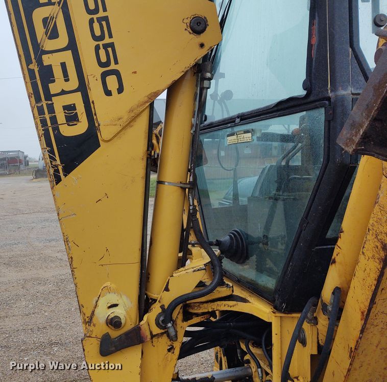 image for item IK9315 Ford 555C  backhoe