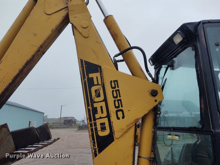 image for item IK9315 Ford 555C  backhoe