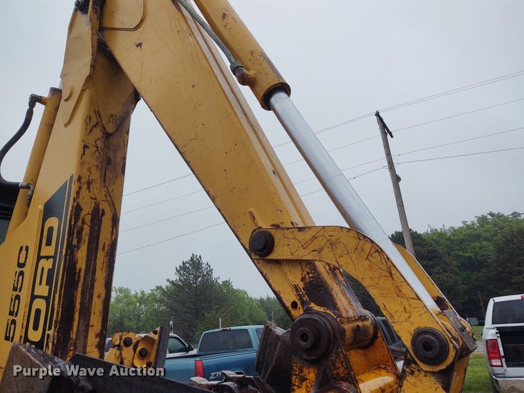 image for item IK9315 Ford 555C  backhoe