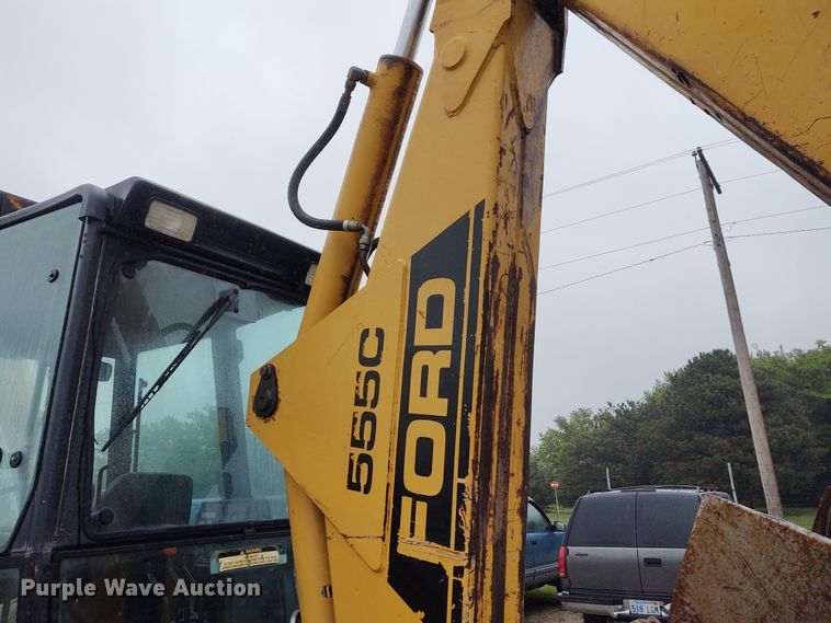 image for item IK9315 Ford 555C  backhoe