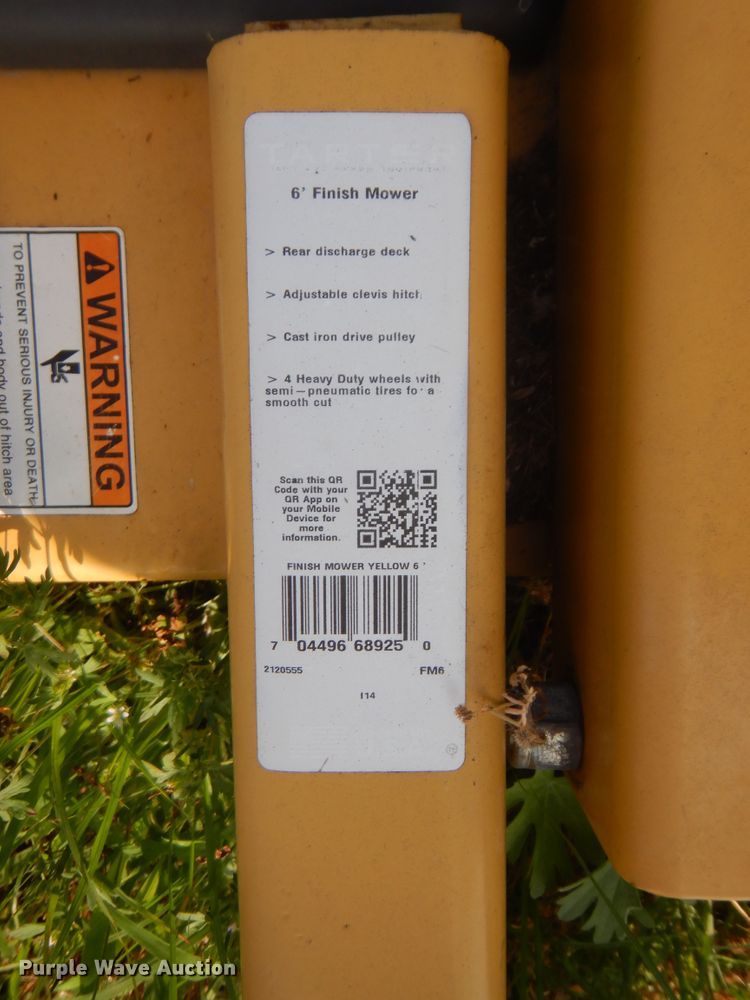 image for item IP9941 6'W finish mower