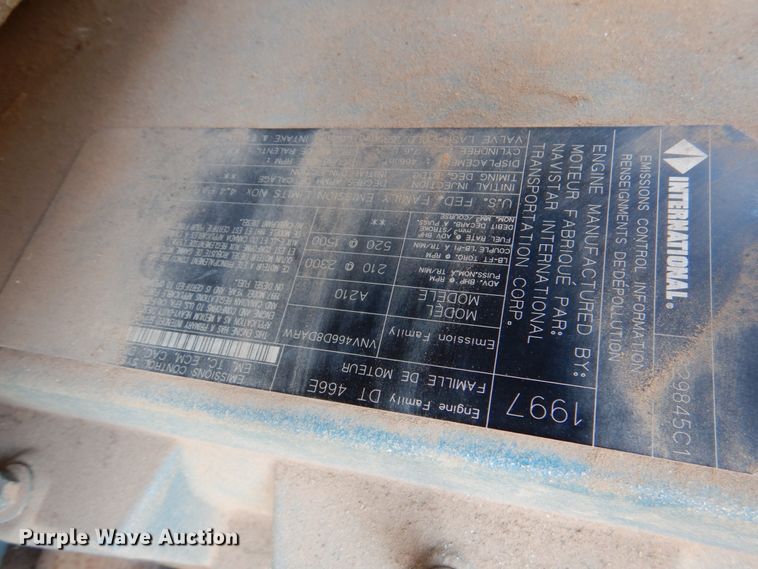 image for item IP9960 1998 International 4700  bucket truck