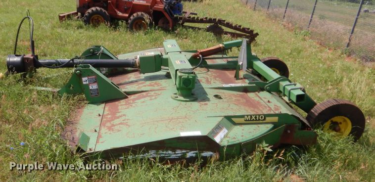 image for item IP9976 John Deere MX10  rotary mower