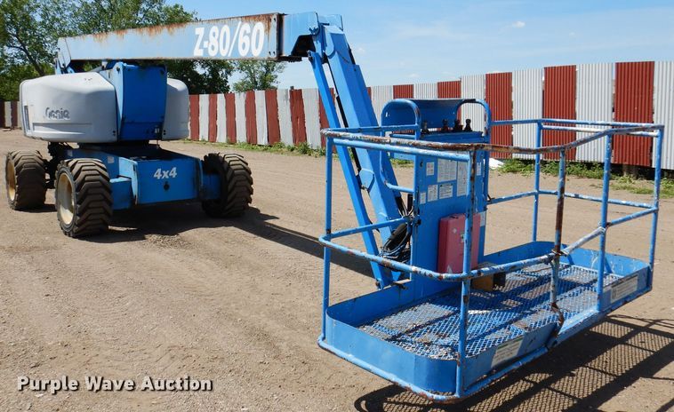 image for item IQ9558 2003 Genie Z-80/60  boom lift
