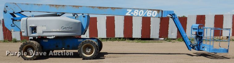 image for item IQ9558 2003 Genie Z-80/60  boom lift