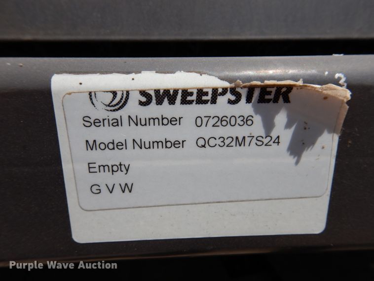 image for item IQ9598 Sweepster  85"W broom