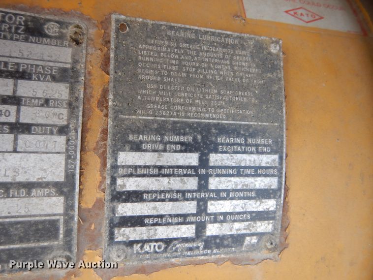 image for item IT9129 Allmand ACK75  generator