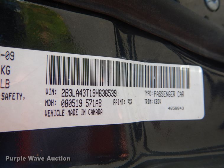 image for item IT9183 2009 Dodge Charger
