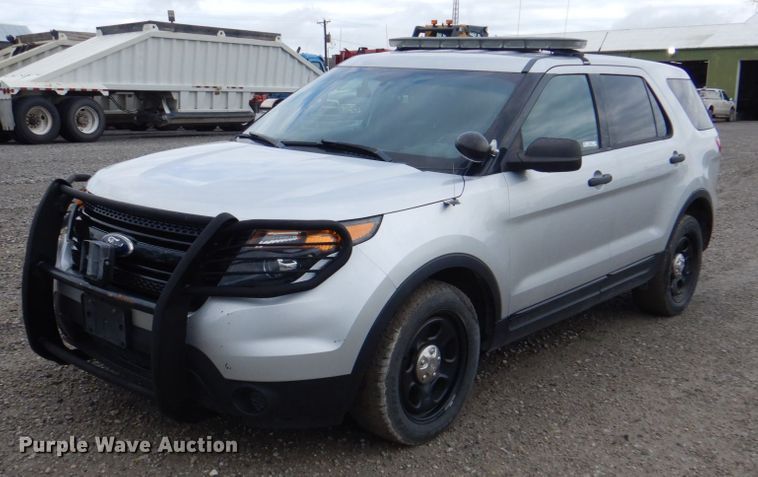 image for item JY9940 2013 Ford Explorer Police Interceptor  SUV