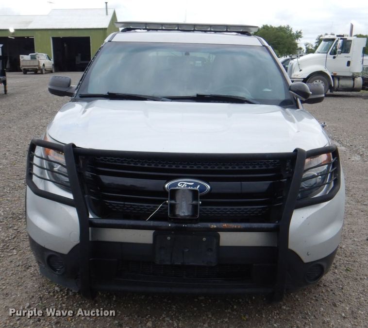 image for item JY9940 2013 Ford Explorer Police Interceptor  SUV