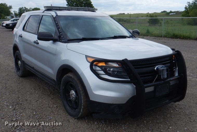 image for item JY9940 2013 Ford Explorer Police Interceptor  SUV