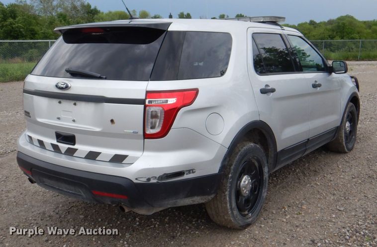 image for item JY9940 2013 Ford Explorer Police Interceptor  SUV