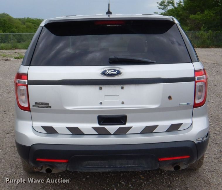 image for item JY9940 2013 Ford Explorer Police Interceptor  SUV