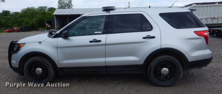 image for item JY9940 2013 Ford Explorer Police Interceptor  SUV