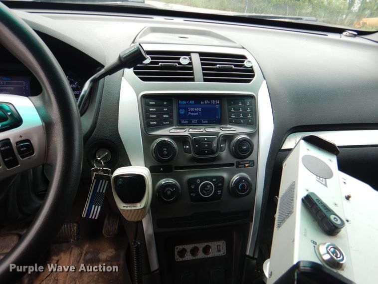 image for item JY9940 2013 Ford Explorer Police Interceptor  SUV