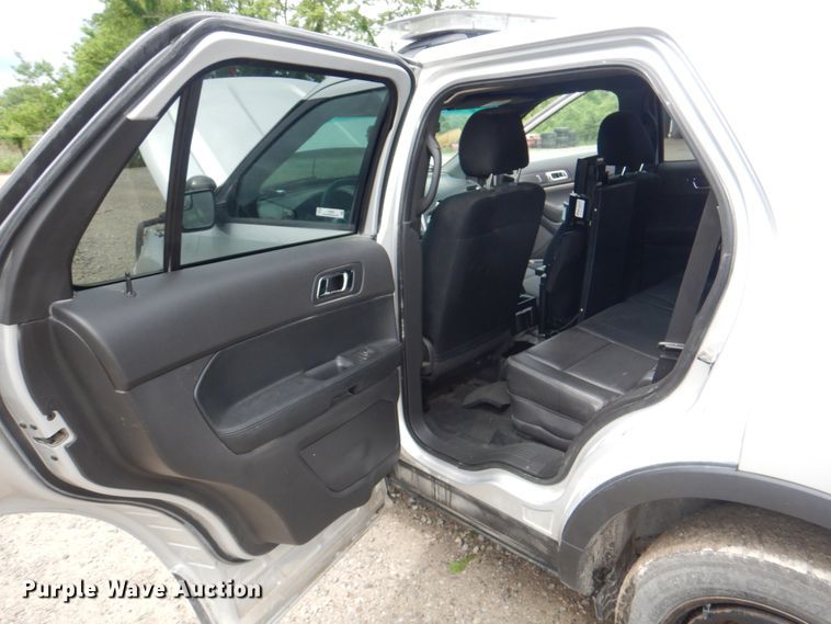 image for item JY9940 2013 Ford Explorer Police Interceptor  SUV