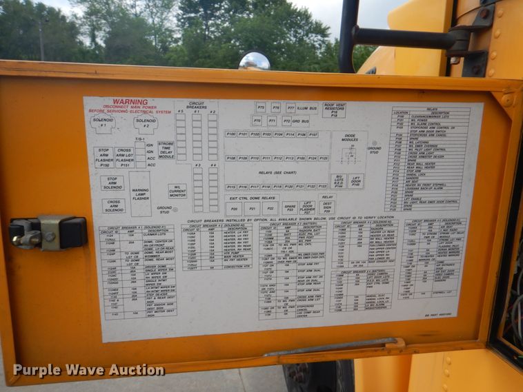 image for item JY9953 2003 International 3800  school bus
