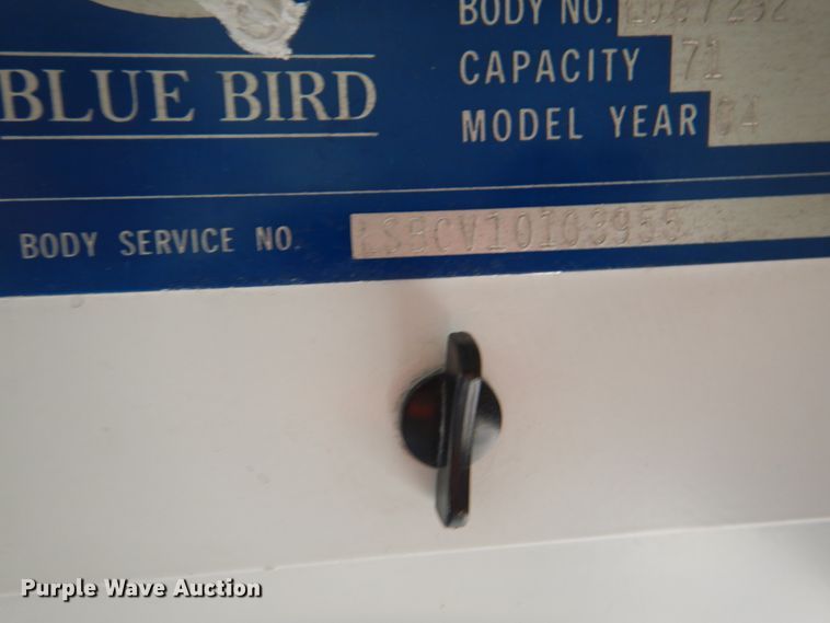 image for item JY9953 2003 International 3800  school bus