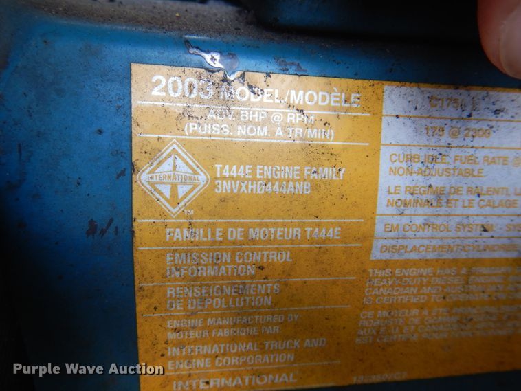 image for item JY9954 2004 IC IC3S530  school bus