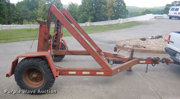 image for item DA5304 2008 JTC 8000  reel trailer