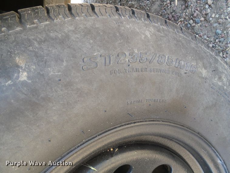 image for item DI5661 2000 Eagle utility trailer