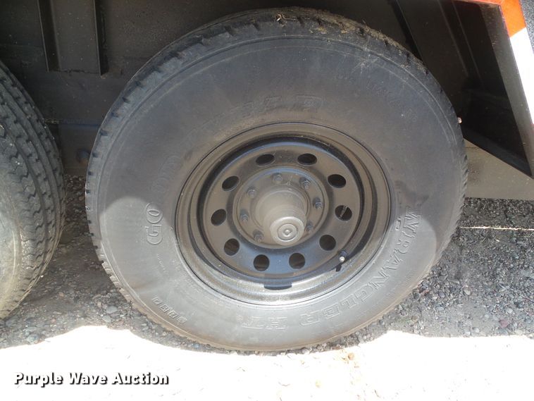 image for item DI5661 2000 Eagle utility trailer