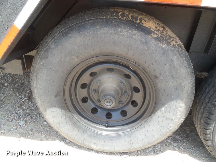 image for item DI5661 2000 Eagle utility trailer