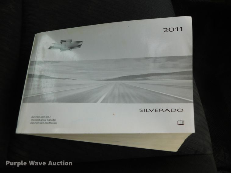 image for item DK8554 2011 Chevrolet Silverado 2500HD  utility bed pickup truck