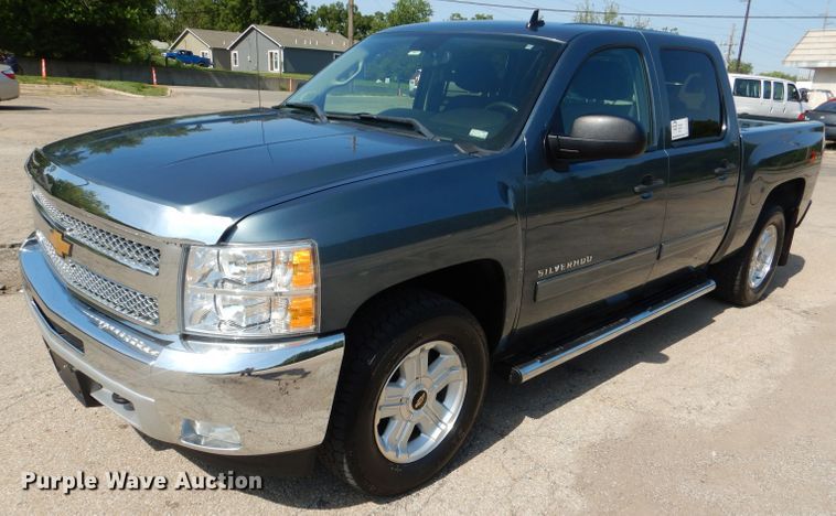 image for item DL2740 2012 Chevrolet Silverado 1500  Crew Cab pickup truck