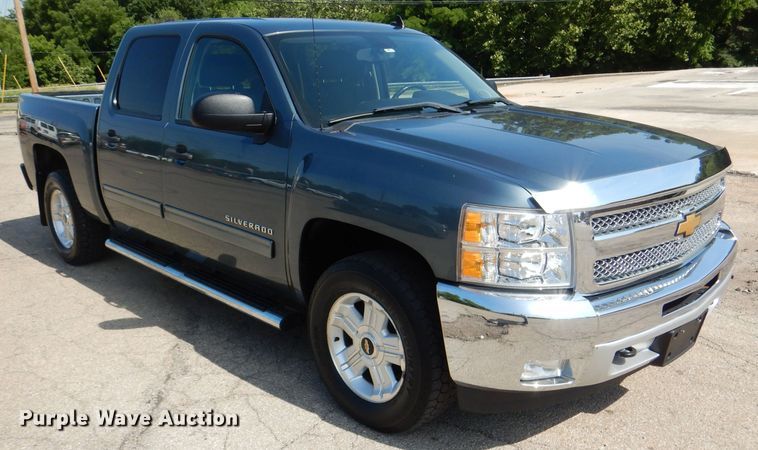 image for item DL2740 2012 Chevrolet Silverado 1500  Crew Cab pickup truck