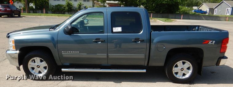image for item DL2740 2012 Chevrolet Silverado 1500  Crew Cab pickup truck