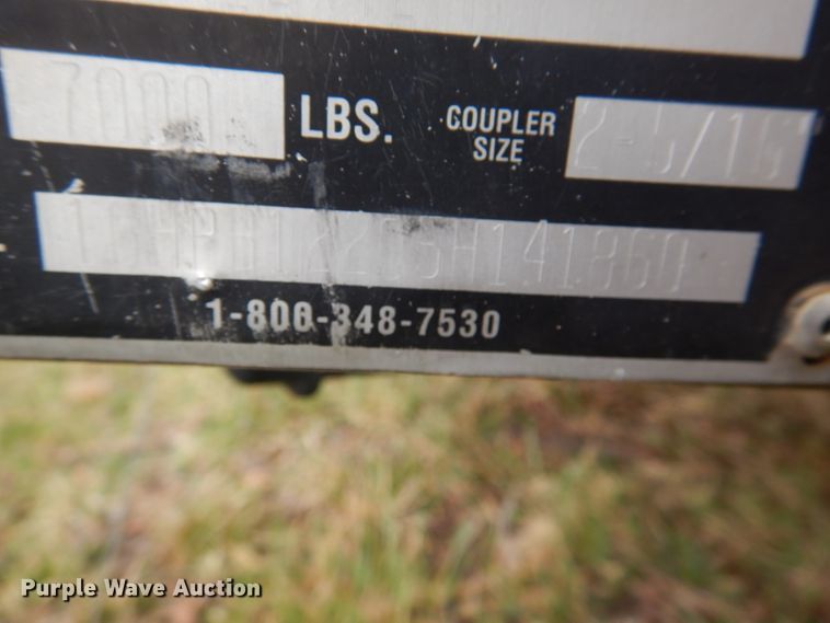 image for item DL4829 2005 Haulmark LH7X22 enclosed cargo trailer